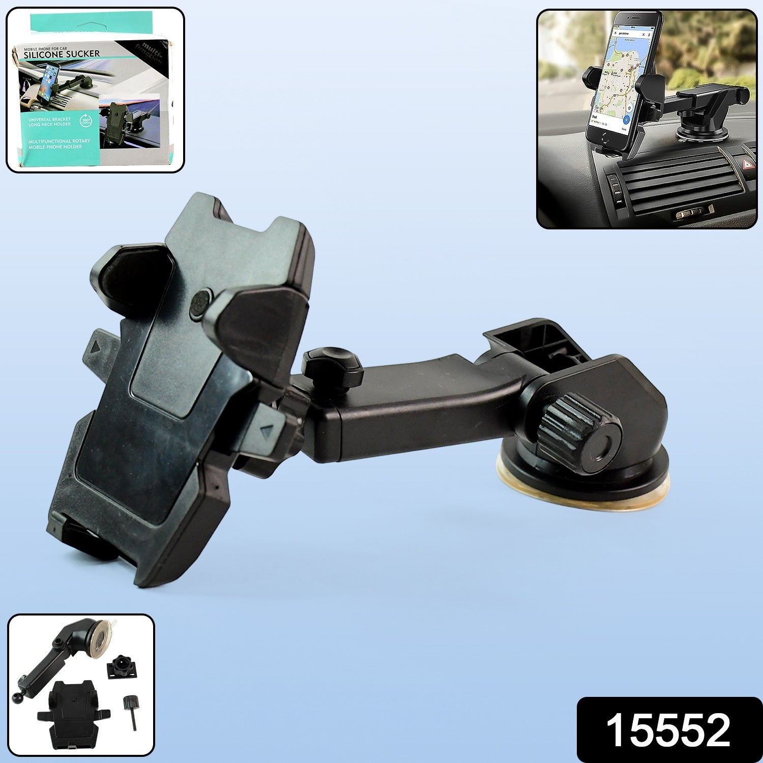X Hold 360° Rotating Car Phone Grip X Hold 360° Rotating Car Phone Grip
